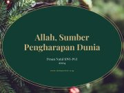 Pesan Natal KWI-PGI Tahun 2004 Pesan Natal KWI PGI Tahun 2004