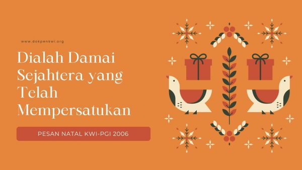 2006 Pesan Natal KWI PGI Tahun 2006 Dokpen KWI