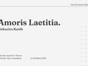 dokumen gerejawi seri dokumen gerejawi no 100 amoris laetitia