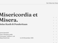 Seri Dokumen Gerejawi No. 102: Misericordia et Misera dokumen gerja seri dokumen gerejawi no 102 misericordia et misera belas kasih dan penderitaan