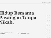 seri dokumen gerejawi 77 hidup bersama pasangan tanpa nikah