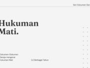 Seri Dokumen Gerejawi No. 87: Hukuman Mati dokumen gereja seri dokumen gerejawi no 87 hukuman mati