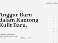 Seri Dokumen Gerejawi No. 104: Anggur Baru dalam Kantong Kulit Baru anggur baru dalam kantong kulit baru seri dokumen gereja