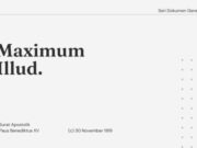 Seri Dokumen Gerejawi No. 108: Maximum Illud maximum illud seri dokumen gereja