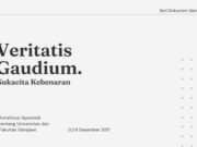 Seri Dokumen Gerejawi No. 116: Veritatis Gaudium veritatis gaudium seri dokumen gereja