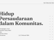 Seri Dokumen Gerejawi No. 120: Hidup Persaudaraan dalam Komunitas dokumen gerejawi seri dokumen gerejawi no 120 hidup persaudaraan dalam komunitas