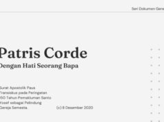 Seri Dokumen Gerejawi No. 123: Patris Corde dokumen gereja seri dokumen gerejawi no 123 patris corde