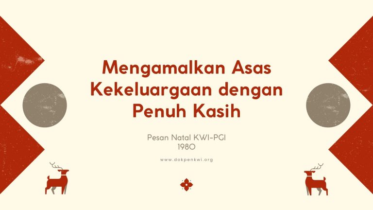 Pesan Natal KWI-PGI Tahun 1980