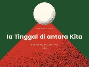 Pesan Natal KWI-PGI Tahun 1989