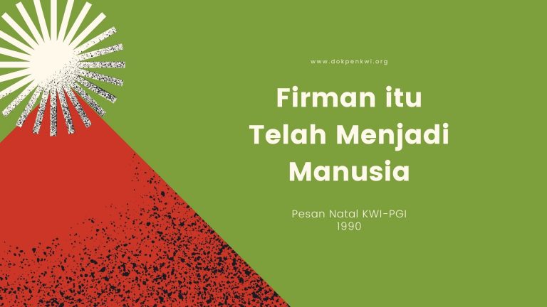Pesan Natal KWI-PGI Tahun 1990