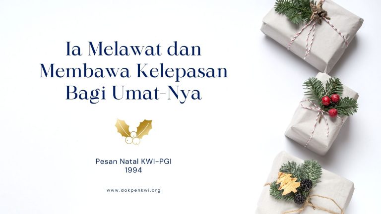 Pesan Natal KWI-PGI Tahun 1994