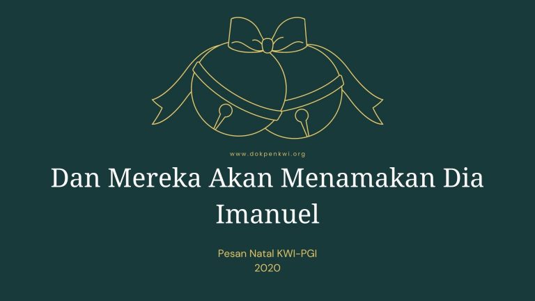 Pesan Natal KWI-PGI Tahun 2020