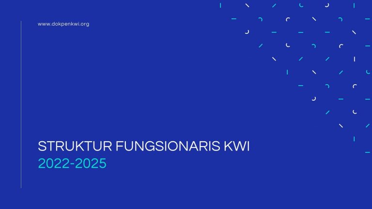 Struktur Fungsionaris KWI Periode 2022-2025