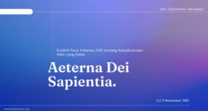 Aeterna Dei Sapientia: Ensiklik Paus Yohanes XXIII