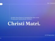 Christi Matri: Ensiklik Paus Paulus VI tentang Doa-doa untuk Perdamaian Selama Bulan Oktober Christi Matri Ensiklik Paus Paulus VI tentang Doa-doa untuk Perdamaian Selama Bulan Oktober
