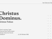 Seri Dokumen Gerejawi No. 17: Christus Dominus christus dominus seri dokumen gerejawi