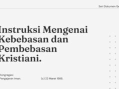 Seri Dokumen Gerejawi No. 2: Instruksi Mengenai Kebebasan dan Pembebasan Kristiani seri dokumen gerejawi dokpen kwi instruksi mengenai kebebasan dan pembebasan kristiani