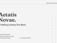 Seri Dokumen Gerejawi No. 26: Aetatis Novae aetatis novae seri dokumen gereja