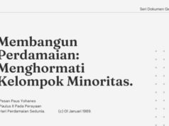 Seri Dokumen Gerejawi no. 4: Membangun Perdamaian: Menghormati Kelompok Minoritas seri dokumen gereja membangun perdamaian menghormati kelompok minoritas