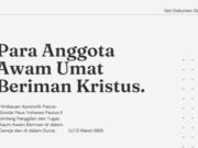 Seri Dokumen Gerejawi No. 5: Para Anggota Awam Umat Beriman Kristus para anggota awam umat beriman kristus seri dokumen gerejawi