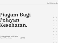 Seri Dokumen Gerejawi No. 52: Piagam Bagi Pelayan Kesehatan piagam bagi pelayan kesehatan