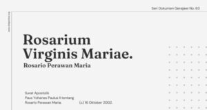 rosarium virginis mariae seri dokumen gereja