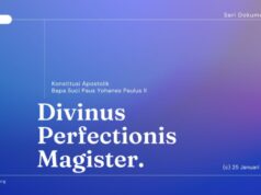 seri dokumen gerejawi divinus perfectionis magister konstitusi apostolik paus yohanes paulus ii