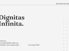 Seri Dokumen Gerejawi No. 141: Dignitas Infinita