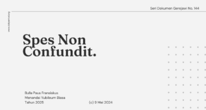 Seri Dokumen Gerejawi No. 144: Spes Non Confundit