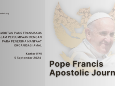 Sambutan Paus Fransiskus dalam Perjumpaan dengan Para Penerima Manfaat Organisasi Amal di Kantor KWI; 5 September 2024