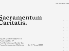 Seri Dokumen Gerejawi No. 145: Sacramentum Caritatis